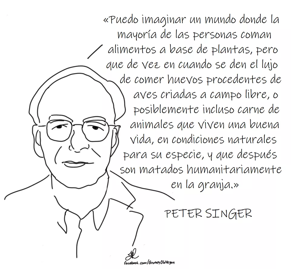 ¡Derechos Animales ya! - La postura bienestarista de Peter Singer es aberrante - Activismo animalista - Filósofo utilitarista
