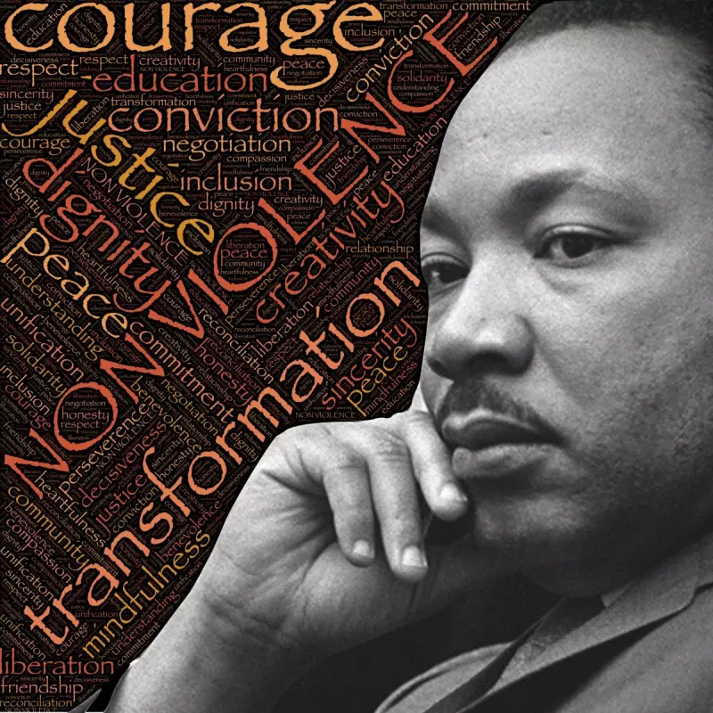 Cartel de Martin Luther King - Defensor de la desobediencia civil - Deberes circunstanciales